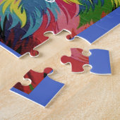 Sterk en moedig zijn legpuzzel (Zijkant)