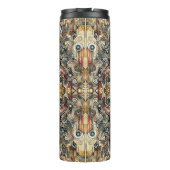 Sterk gedecoreerde tuimelaar thermosbeker (Achterkant)