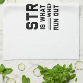 Sterk gedefinieerd theedoek (Gevouwen)