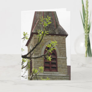 “Sterk groeien in Holy Cross” condoleancekaart #4 Kaart