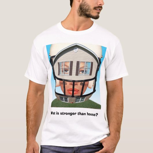Sterk huis t-shirt (Voorkant)