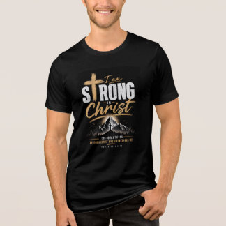 Sterk in Christus Tri-Blend Shirt