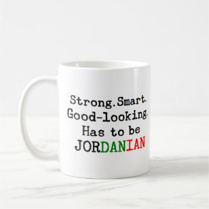 sterk in jordanië koffiemok