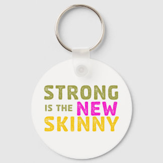 Sterk is de New Skinny - Sketch Sleutelhanger