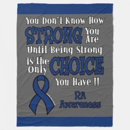 Sterk/Keuze ...RA Fleece Deken