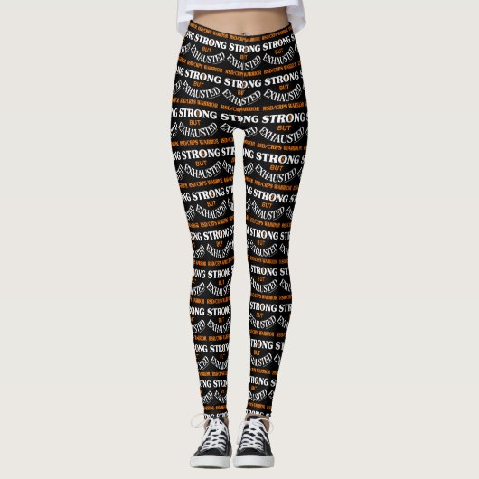 STERK MAAR UITGESCHIKT.. RSD/CRPS LEGGINGS (Voorkant)
