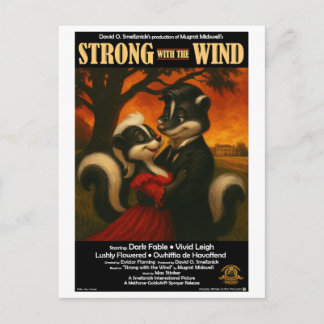 Sterk met de Wind Filmparodie Briefkaart