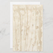 sterk met koffie bevlekt perkamentpapier briefpapier (Voorkant / Achterkant)