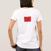 Sterk - rood t-shirt (Achterkant)