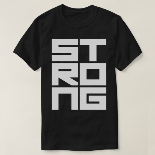 Sterk T-shirt (Design voorkant)