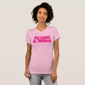 Sterk Vrouw Shirt (Voorkant volledig)