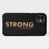 Sterk Vrouw - Vrouwenempowerment Case-Mate iPhone Case (Achterkant (horizontaal))