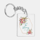 Sterk zijn sleutelhanger (Voorkant Links)