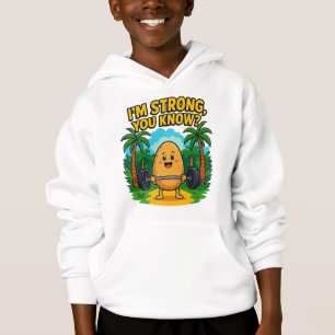 Sterke Aardappel Gym Cartoon T-Shirt – Grappig 