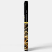 Sterke advocaat in een grote rechtszaal Case-Mate iPhone case (Achterkant / Links)