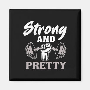 Sterke en fitness sport Bodybuilding Magneet