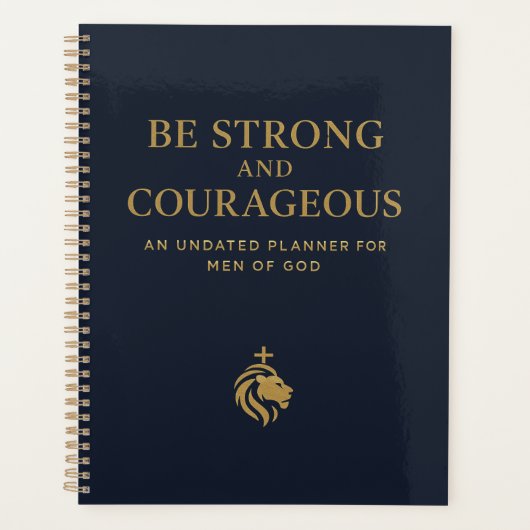 Sterke en Moedige Planner (Voorkant)