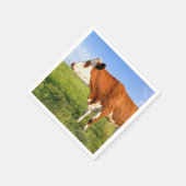 Sterke Friesian koe Servet (Hoek)