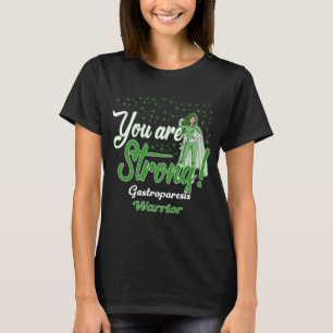 sterke gastroparese krijger t-shirt