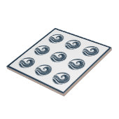 sterke golf tegeltje (Zijkant)