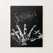 Sterke handoppuzzel legpuzzel (Verticaal)