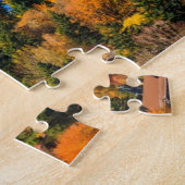 Sterke kleuren van de herfst in Bellevue Legpuzzel (Zijkant)