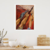 Sterke kracht van de Heer Poster (Keuken)