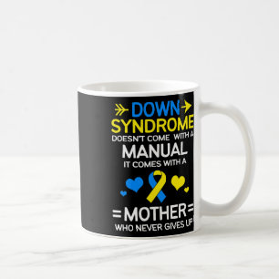 Sterke mama van Down Syndrome Awareness Mam Koffiemok