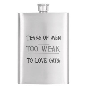 Sterke Mannen Liefhebben Katten Kat Humor Fles Flacon