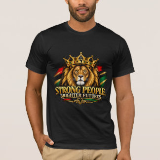 Sterke Mensen Helderdere Toekomst Leeuwenkroon T-shirt