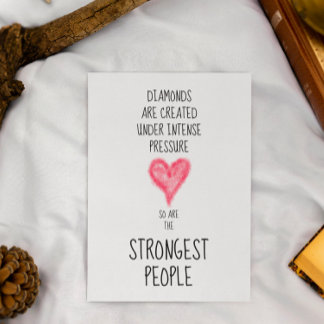Sterke Mensen Inspirerend Briefkaart