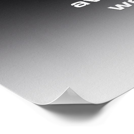 Sterke minden poster (Hoek)