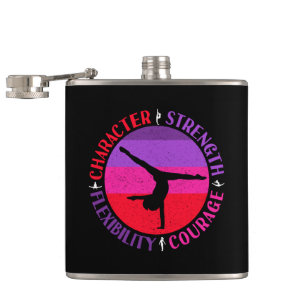 Sterke moed voor meisjes Gymnastiek Heupfles