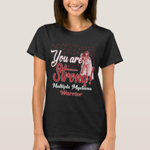 Sterke multipel myeloom-krijger t-shirt