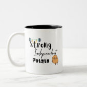 Sterke onafhankelijke aardappel Mok (Links)