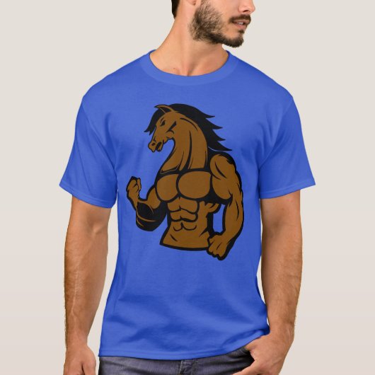 Sterke paardenvrienden t-shirt (Voorkant)