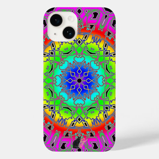 Sterke spectra glyph Case-Mate iPhone case (Achterkant)