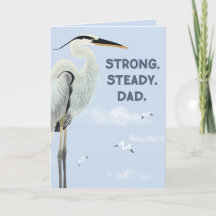 Sterke Stabiele Papa – Grote Blauwe Reiger Vaderda