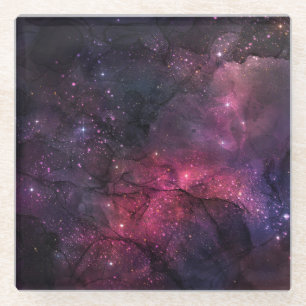 Sterke sterren Buitengooksemafscheidingspatroon Glazen Onderzetter