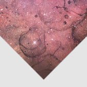 Sterke sterren Ruimte Galaxy Pattern Buitengarter  Tissuepapier (Detail)