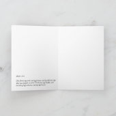 Sterke toren - Wenskaart van de Schrift Kaart (Binnen)