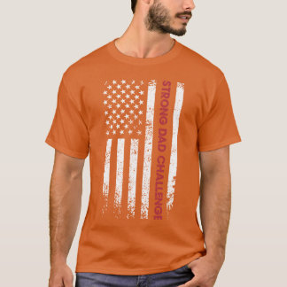 Sterke vader meisje t-shirt