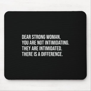 Sterke vrouw Pro Choice Feminist Muismat