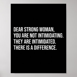 Sterke vrouw Pro Choice Feminist Poster