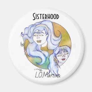 Sterke vrouwelijke Collectie Magnet - Sisterhood Magneet
