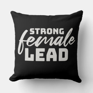 Sterke Vrouwelijke Leider Feministische Empowermen Kussen