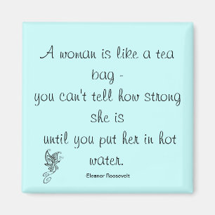 Sterke vrouwen citeren Roosevelt magneet