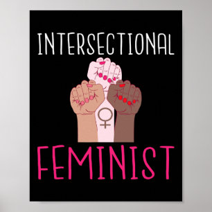 Sterke vrouwen intersectioneel feminist poster