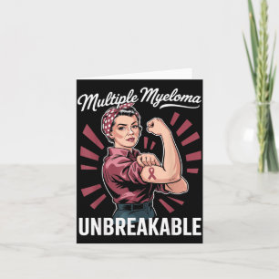 Sterke Vrouwen Myeloom Kanker Bewustzijn Multipel Kaart