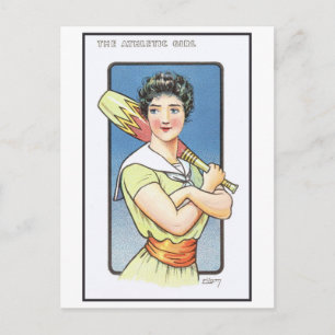 Sterke Vrouwen Series #1: Atletisch Meisje Briefkaart